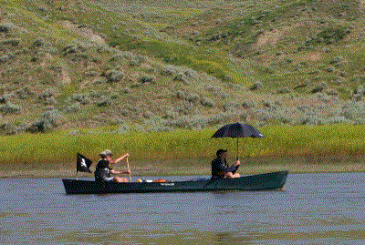 Canoeing Montana's Missouri Breaks