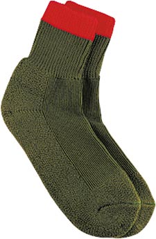 BSA red-topped socks