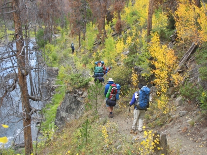 Autumn backpack, 8000 ft (2400 m)