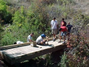 T97 Scouts Build a Bridge in Fort Collins T97 Scouts Build a Bridge in Fort Collins