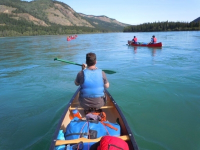 River canoeing