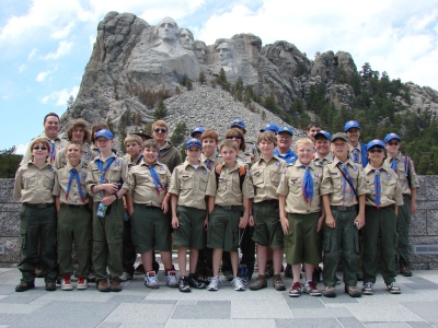 Visiting Mount Rushmore