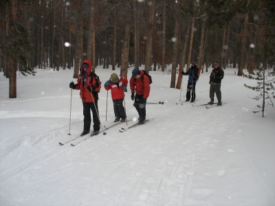 X-C skiing