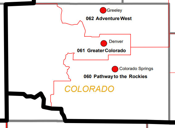 BSA Councils in Colorado