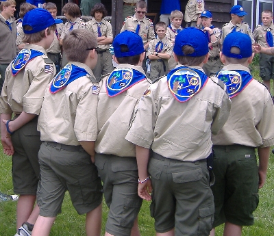 Troop 97 at summer camp