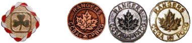 Canada Cord (left); Chief Commissioner's Bronze/Silver/Gold Awards (right)